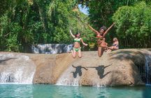Black River Safari & YS Falls Guided Tour with Lunch & Admission from Negril