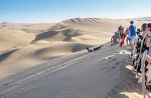 Dune buggy & Sandboarding around Huacachina Oasis & Ballestas Islands day tour