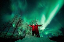 TROMSO | NORTHERN LIGHTS chase by minibus | Photos included 
