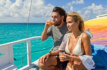 Private Catamaran Adventure Cruise with Rope Swing and Water Slide