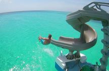 Private Catamaran Adventure Cruise with Rope Swing and Water Slide