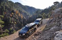 Off-road vehicle tour & rafting experience in the Taurus Mountains from Side