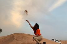 Desert Safari and Sandboarding with Dinner in Dubai