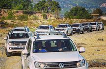 Off-road vehicle tour & rafting experience in the Taurus Mountains from Side