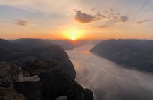 Guided sunrise hike to Pulpit Rock Preikestolen