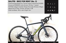 Bali road bike hire / rent
