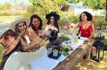 Tasting in the gardens