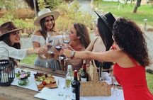 Tasting in the gardens