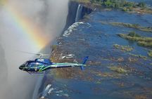 Helicopter tour over the Victoria falls