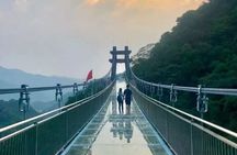 9-Hour Gulong Gorge and Huangteng Gorge Glass Bridge Private Tour