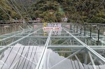 9-Hour Gulong Gorge and Huangteng Gorge Glass Bridge Private Tour