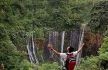 1 Day - Tumpak Sewu, Kapas Biru Waterfall, Goa Tetes cave* Tour // 07:30 - 17:00