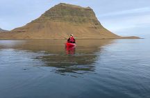 Kayak Fishing Adventure by Mt. Kirkjufell