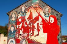 2 hrs Belfast unique history terror & mural private Taxi tour