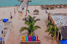 Private tour at Sisal Beach