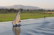 Luxor Nile River Private Felucca Ride at Sunset