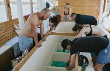 Morning panorama & swimming with a fishes