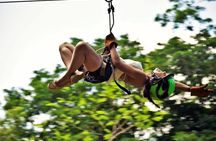 Extreme Experience From Cancun (Atv Shared, Zipline and Cenote) 