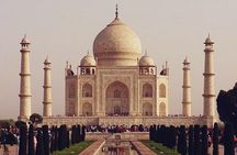 Delhi Agra Day Trip by Train with Taj Mahal view from Methab bagh