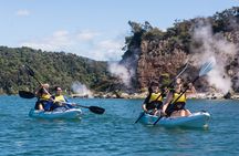 Waimangu Valley Walk and Steaming Cliffs Kayak Tour