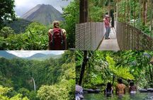 Arenal Best 4 Attractions (Full day - Combo) Incl. Lunch & Dinner