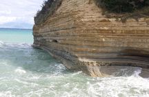 Corfu beach private tour to Porto Timoni, Canal d' Amour and San Stefanos