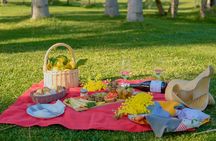 Picnic on the lawn -aromatic garden and winery