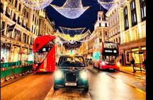 London Christmas Lights Guided Tour by Cab