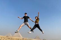 Giza Pyramids, Sphinx, Saqqara, and Memphis Private Day Tour