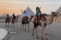 Giza Pyramids, Sphinx, Saqqara, and Memphis Private Day Tour