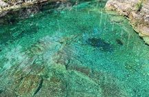 Full-Day Swimming and Snorkeling at Cenote Caves in Yucatan