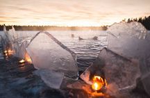 Aurora Arctic Ice Floating in Rovaniemi, Small-group