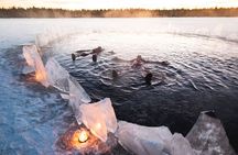 Aurora Arctic Ice Floating in Rovaniemi, Small-group
