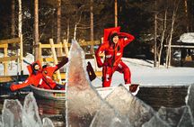 Daytime Arctic Ice-Floating in Rovaniemi, Small-Group