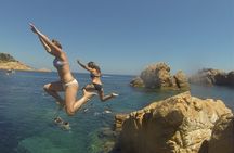 Costa Brava Day Adventure: Kayak, Snorkel & Cliff Jump with Lunch