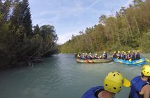 rafting on sava river in bled slovenia, the best rafting trip in the area