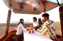 Exceptional Private ROYAL Hot Air Balloon Flight with Seated Air Breakfast 