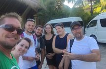 Private Tour: Coba Ruins by Bike, Tulum Ruins by Boat and Swim in a Cenote 