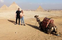 Private Tour Giza Pyramids, Egyptian Museum and local Bazaar from Giza or Cairo