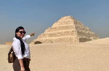 Cairo Private Full-Day Tour Giza Pyramids, Sphinx, Memphis & Sakkara with Lunch