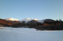 Frozen fall trekking