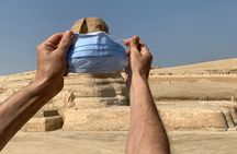 Sunrise camel ride at Giza pyramids