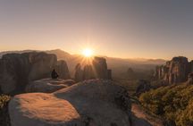 Meteora: Guided Sunset Tour with Monasteries and Caves Visit