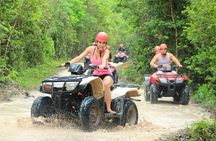 Jungle Adventure! ATV's (shared), Ziplining and Cenote Cancun & Playa Del Carmen