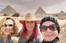 Giza Pyramids ,Egyptian Museum and Bazaar Private Tour with female tour guide