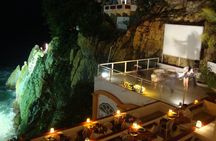 Acapulco Cliff Divers at Night