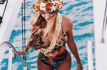 Sunset Boat Cruise: Swim and Cruise Waikiki
