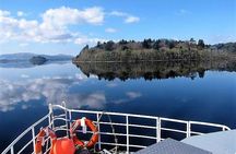 Lough Corrib cruise from Ashford Castle or Lisloughrey pier. Mayo. Guided.