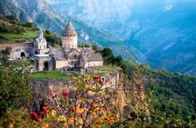 Private tour to Hin Areni winery, Shaki waterfall, Tatev monastery, Karahunj