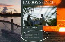 Romantic Private Sunset and Motu Dinner for Two 